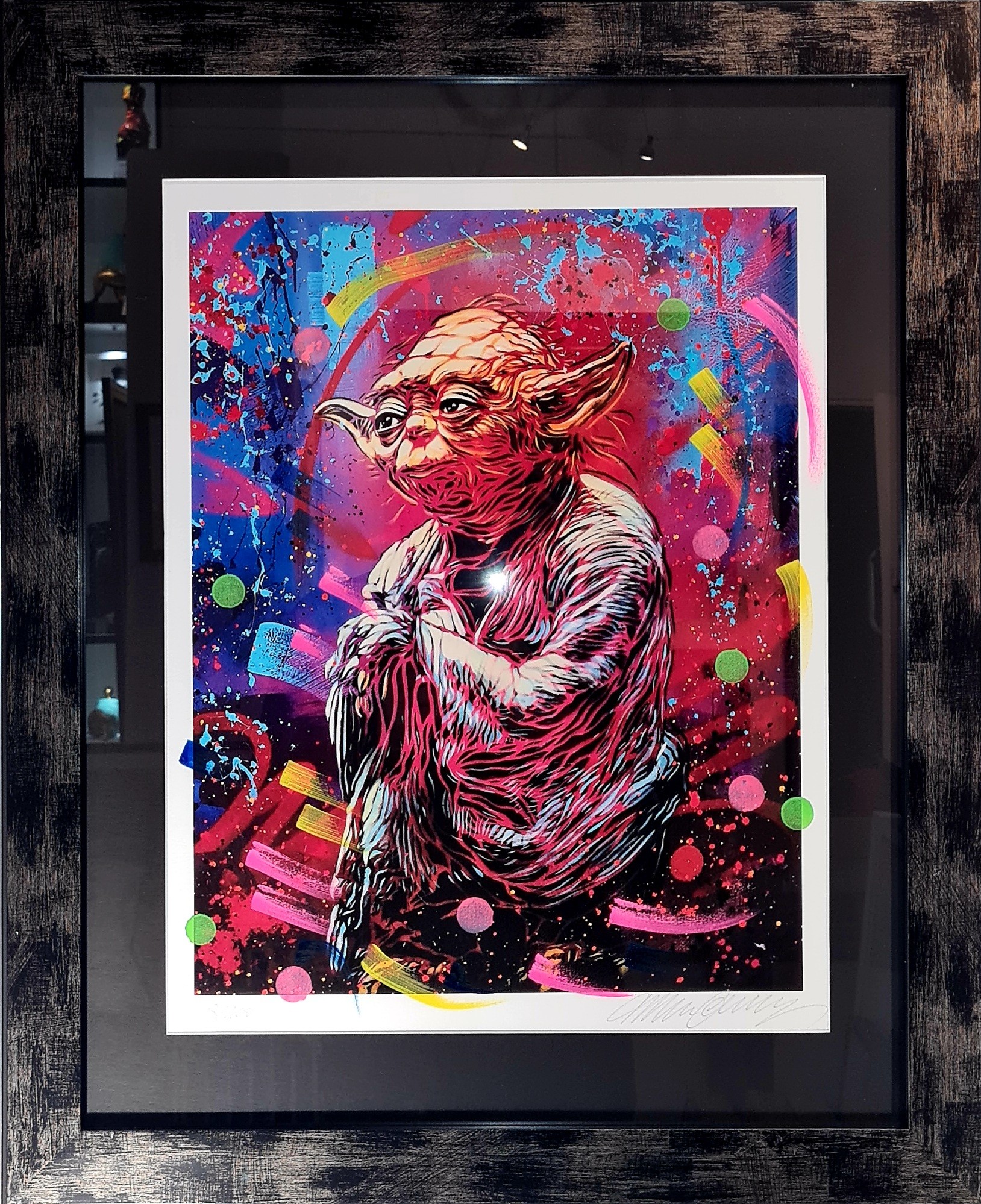 C215, Yoda (réhaussé) C215, Yoda (réhaussé)