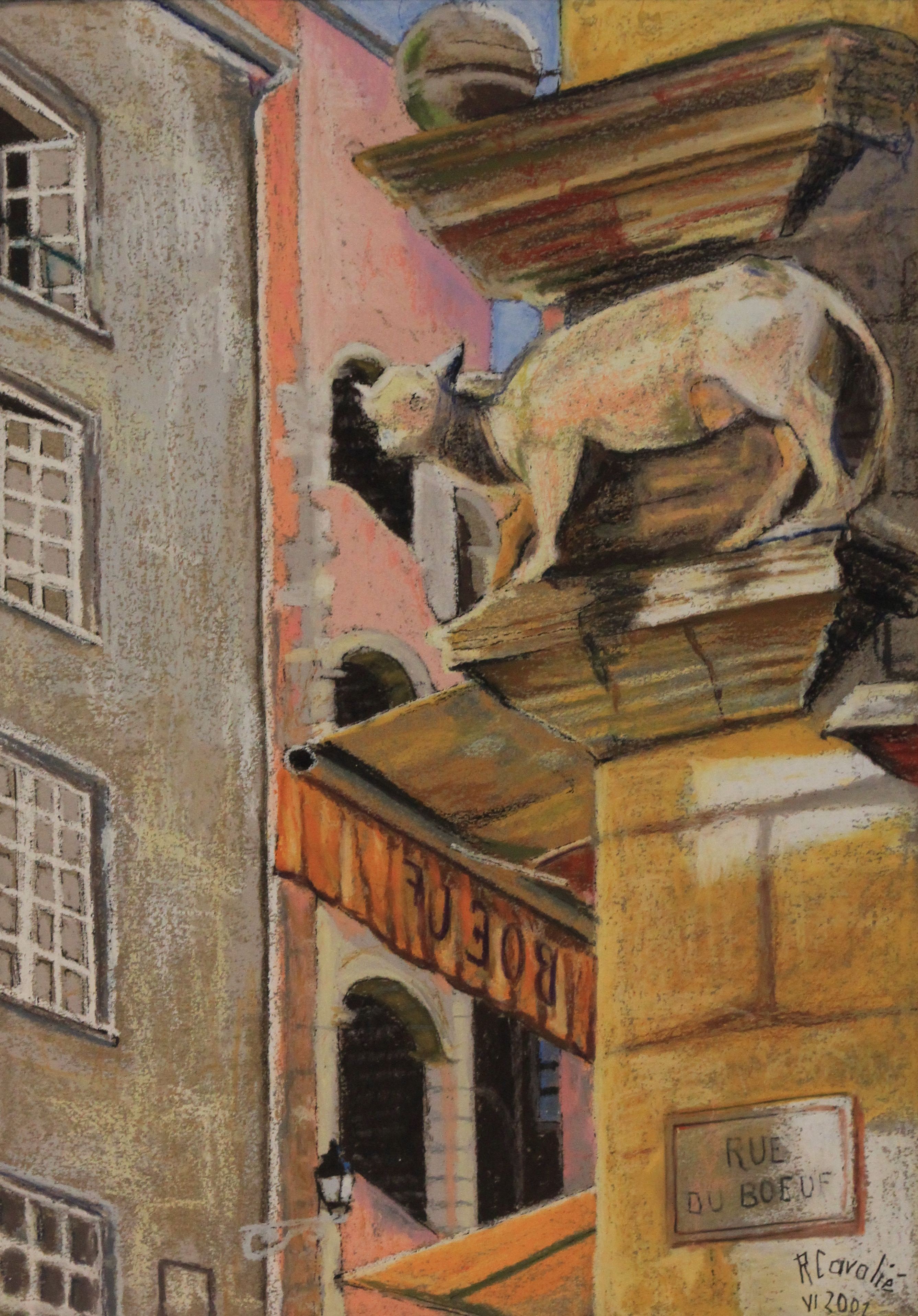R. Cavalié, N° 140 Le boeuf de la rue du Boeuf R. Cavalié, N° 140 Le boeuf de la rue du Boeuf