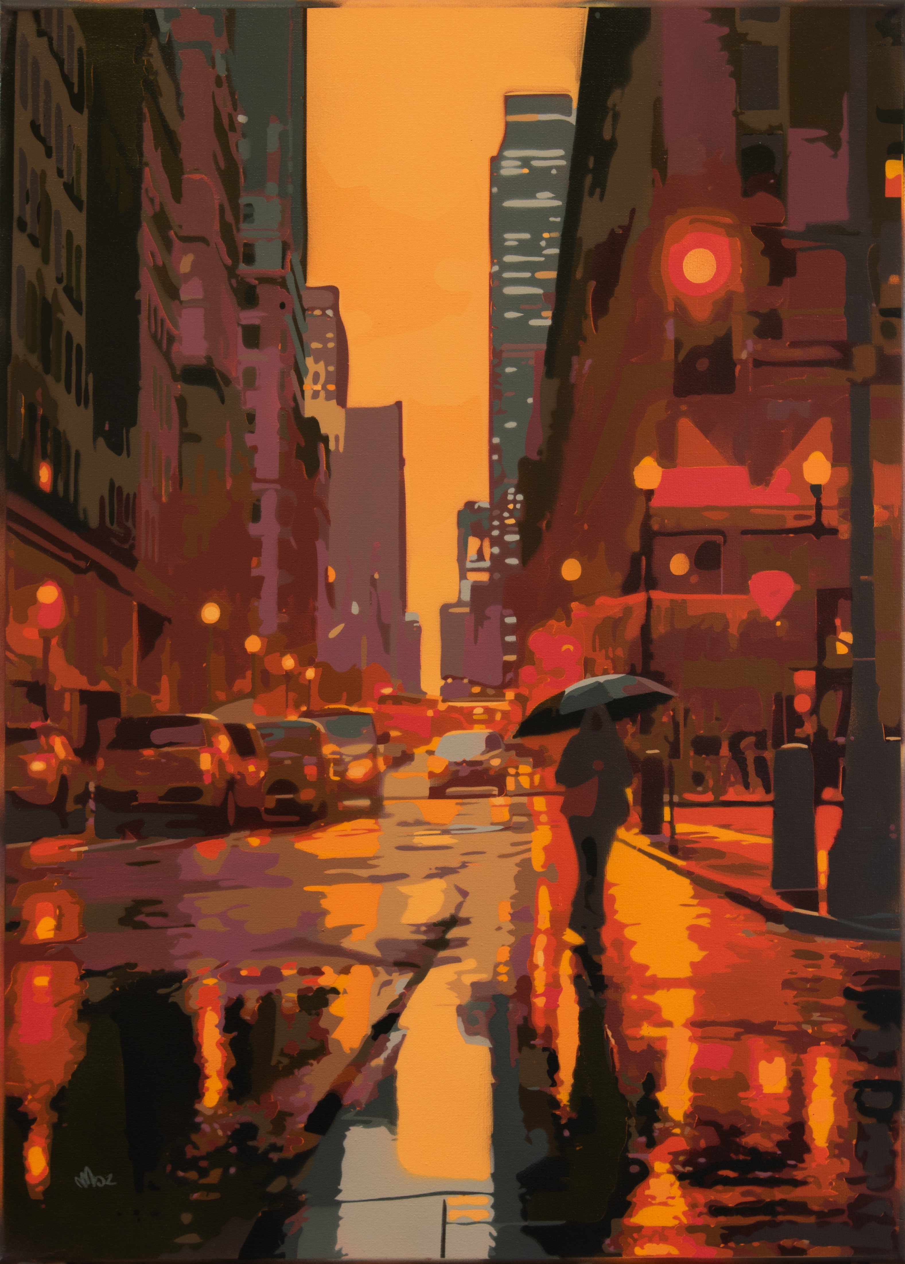 Marco Barberio, New York City Rain #3 Marco Barberio, New York City Rain #3