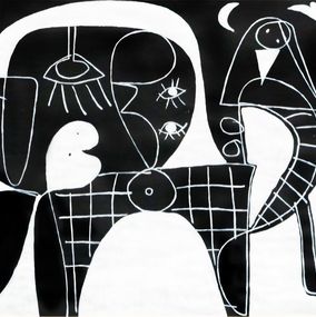 Composición en blanco y negro, Enrique Pichardo