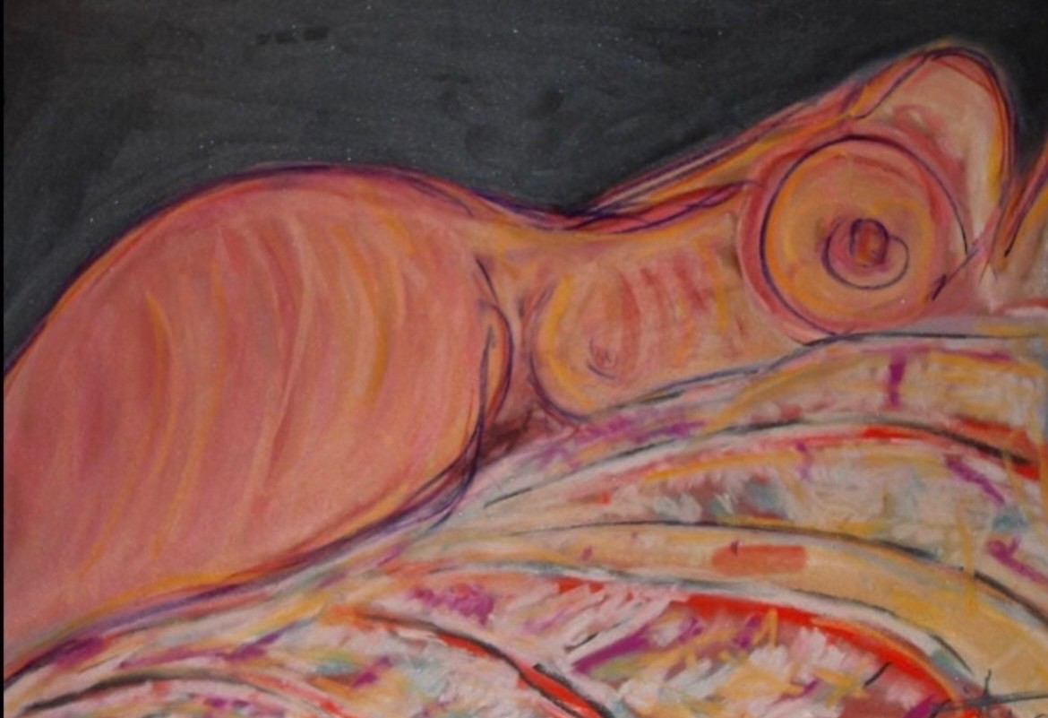 Aimée De Courtozé, Nu à la couverture Aimée De Courtozé, Nu à la couverture