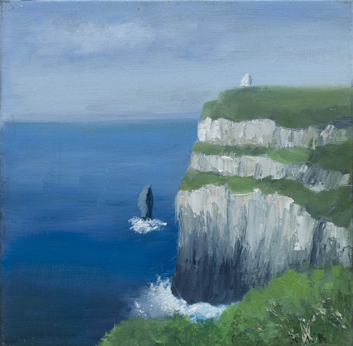 Danièle Badet, Océan et falaises - série Paysage de l'Irlande Danièle Badet, Océan et falaises - série Paysage de l'Irlande