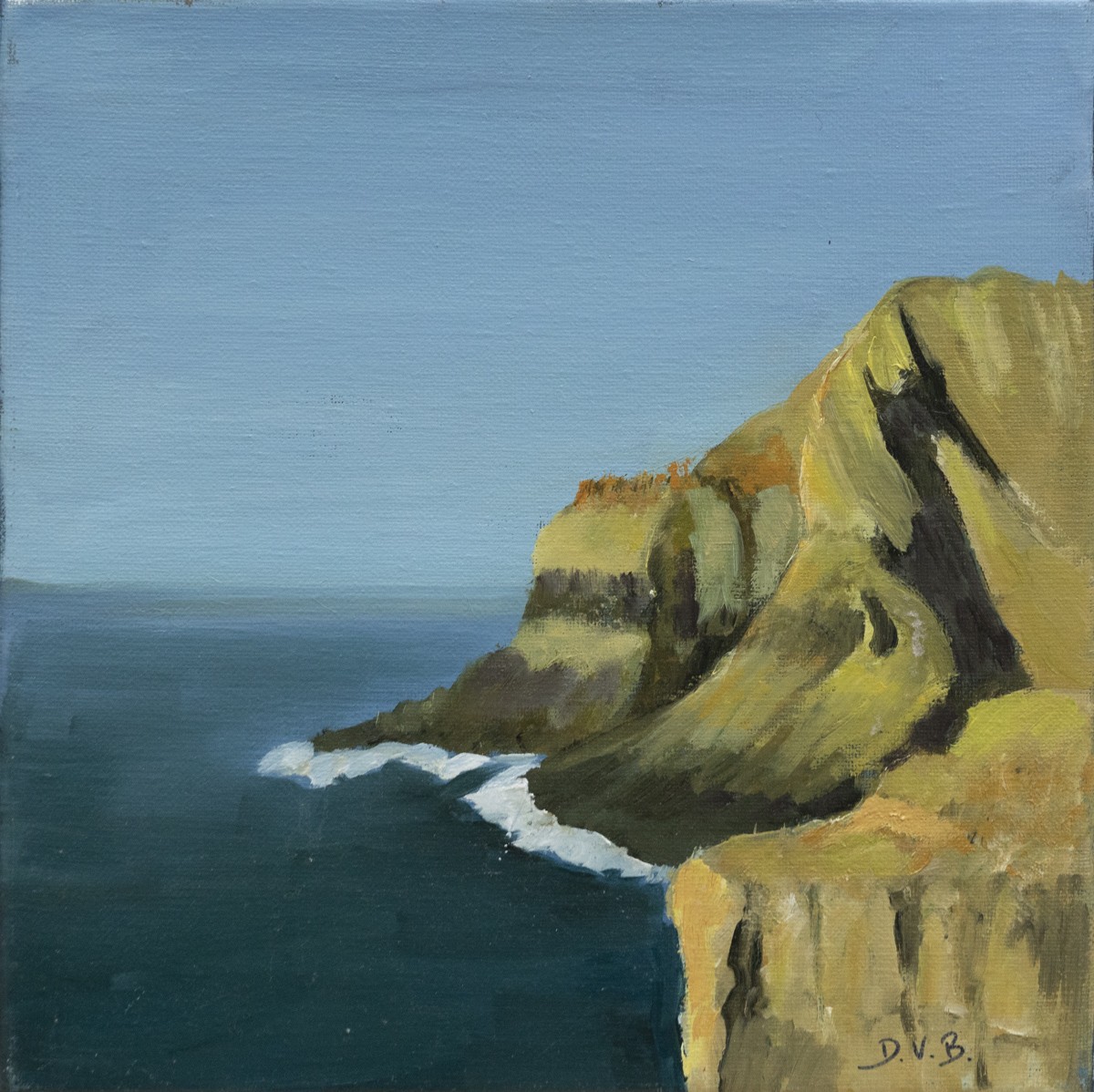 Danièle Badet, Océan et falaises - série Paysage de l'Irlande Danièle Badet, Océan et falaises - série Paysage de l'Irlande