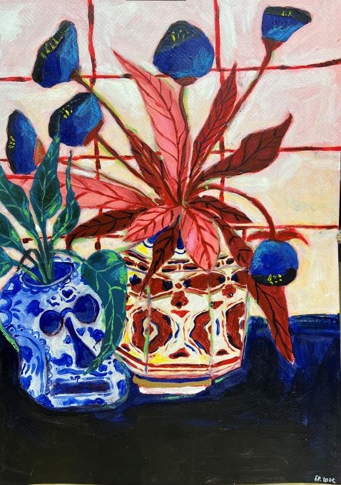 Sandra Paris, Le crâne vase Sandra Paris, Le crâne vase