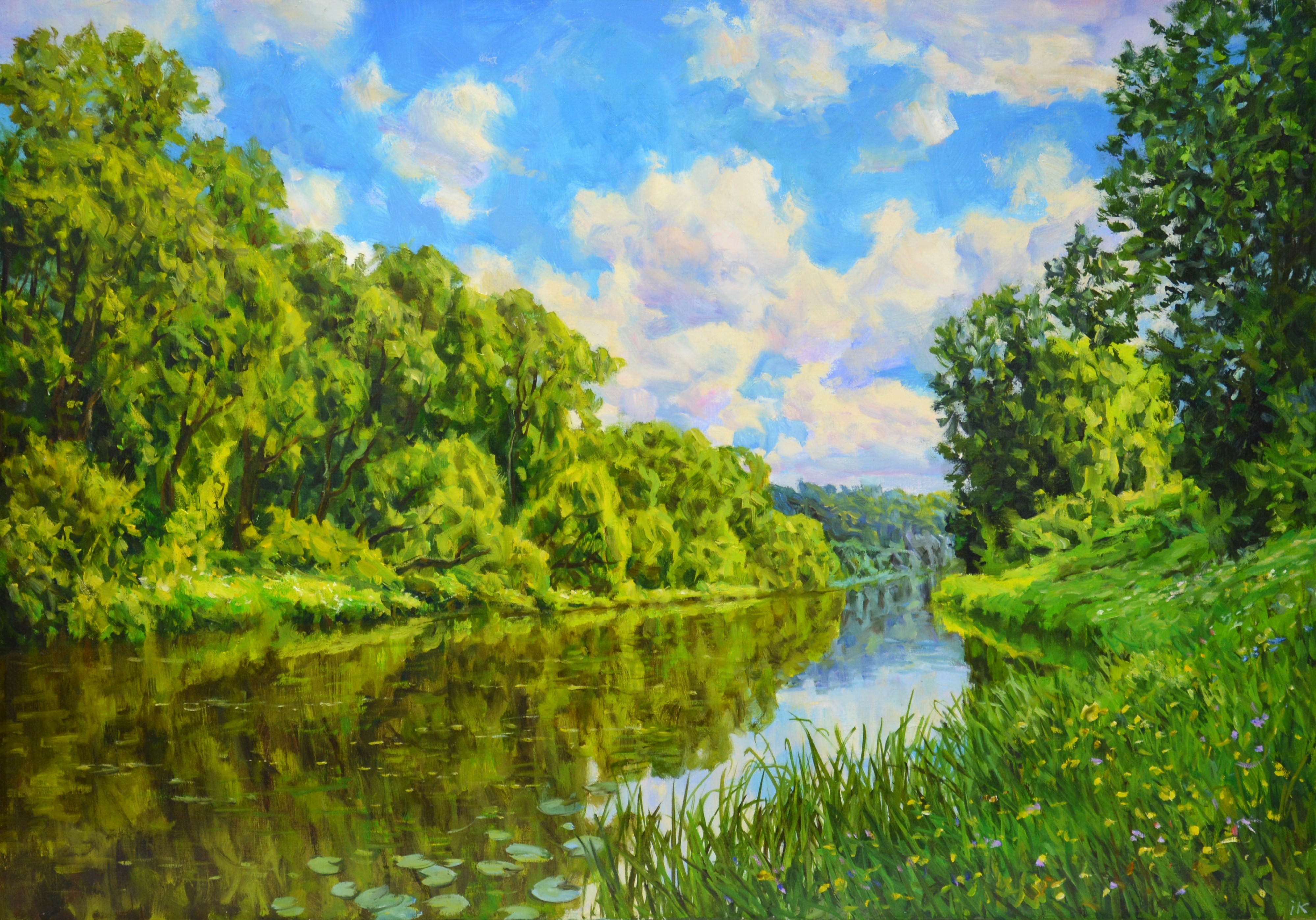 Iryna Kastsova, Quiet river Iryna Kastsova, Quiet river