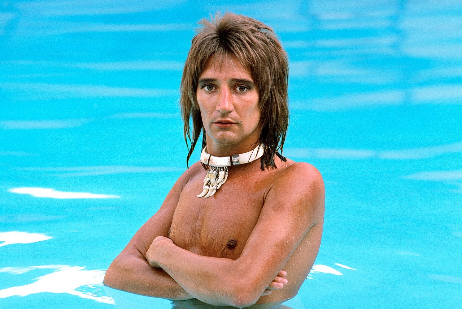 David Steen, Rod Stewart – Beverly Hills, Los Angeles, 1976 David Steen, Rod Stewart – Beverly Hills, Los Angeles, 1976