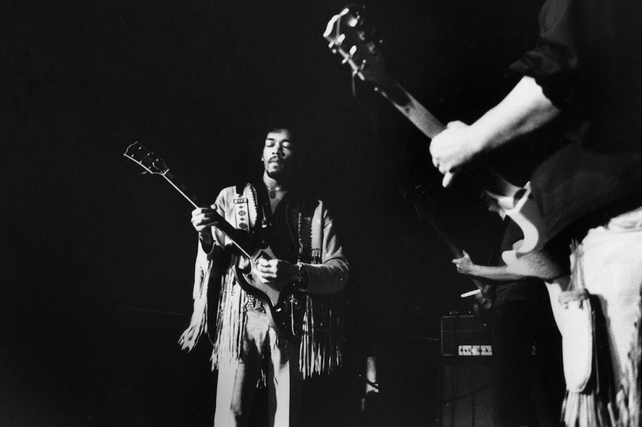 Glen Craig, Jimi Hendrix and Leslie West of Mountain, Glen Craig, Jimi Hendrix and Leslie West of Mountain,