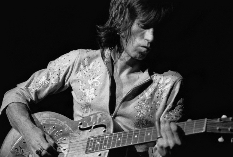 Glen Craig, Keith Richards Performing Close Up, Oakland Coliseum, 1969 Glen Craig, Keith Richards Performing Close Up, Oakland Coliseum, 1969