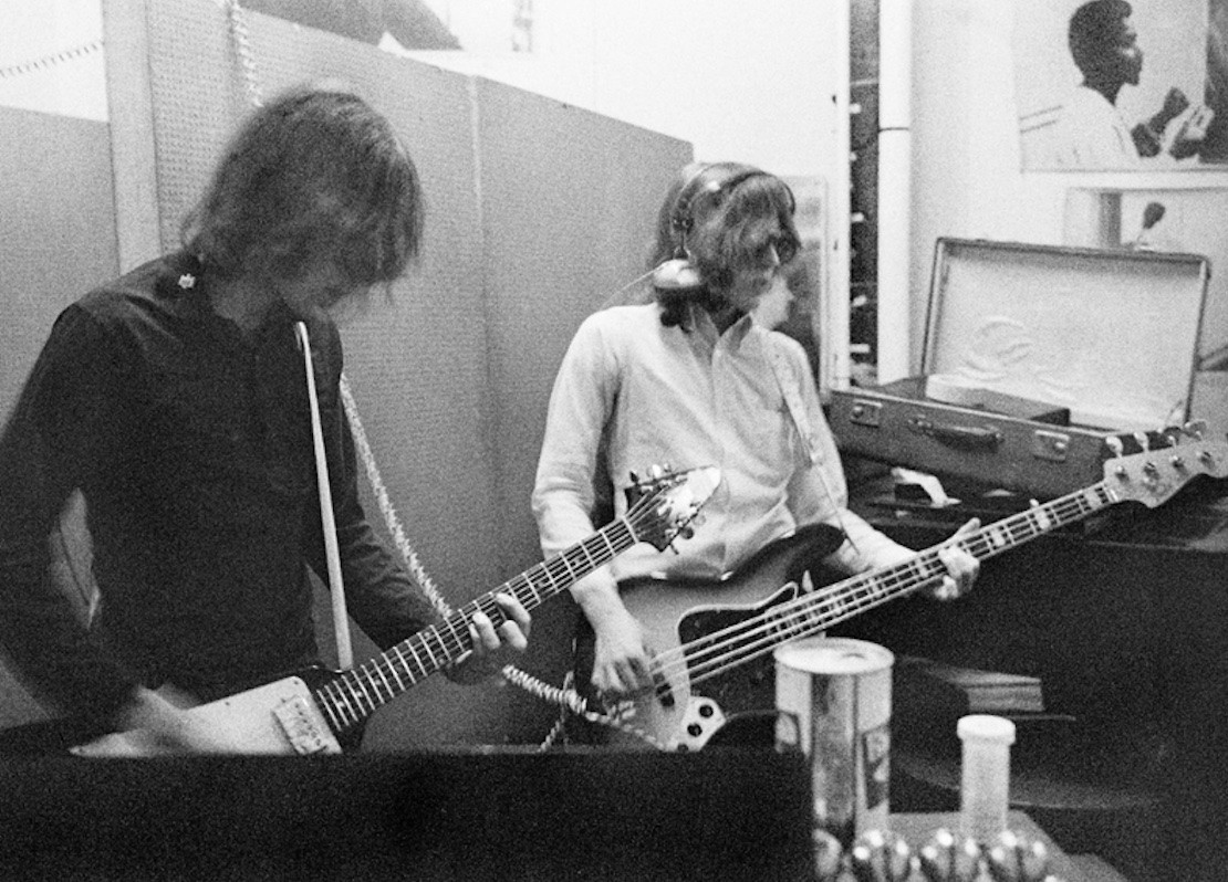 Glen Craig, Ron Asheton and Dave Alexander - First Stooges Recording Session, Hit Factory Studio, NYC, 1970 Glen Craig, Ron Asheton and Dave Alexander - First Stooges Recording Session, Hit Factory Studio, NYC, 1970