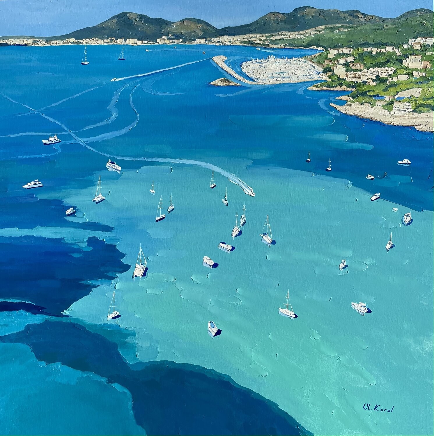 Ulyana Korol, Pearls of Mallorca. View from the bird’s eye Ulyana Korol, Pearls of Mallorca. View from the bird’s eye
