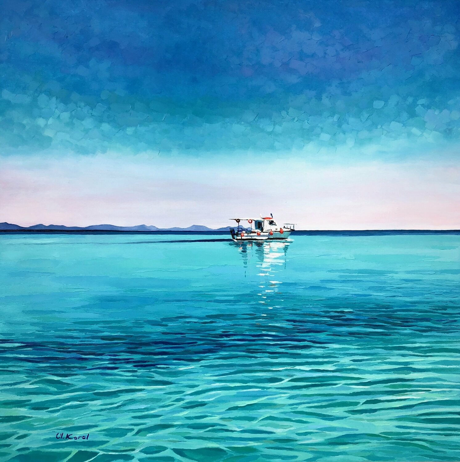 Ulyana Korol, Ultramarine sky Ulyana Korol, Ultramarine sky