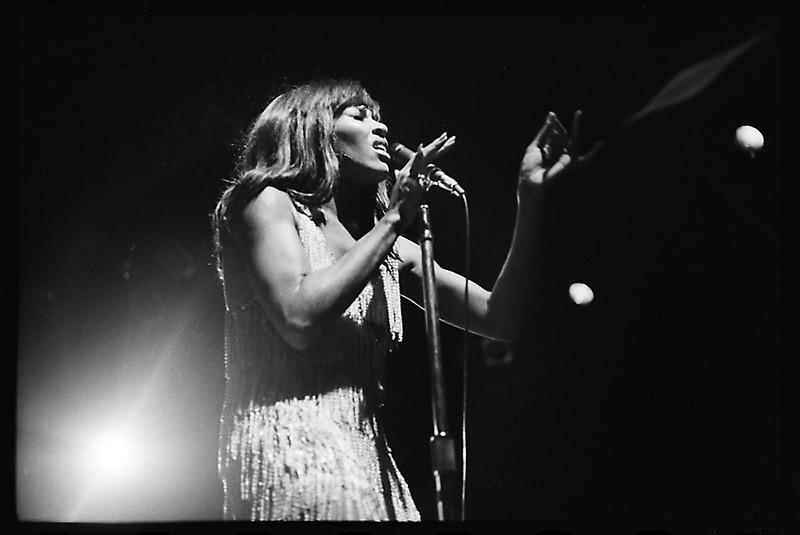 Glen Craig, Tina Turner On Stage Singing, LA Forum, 1969 Glen Craig, Tina Turner On Stage Singing, LA Forum, 1969