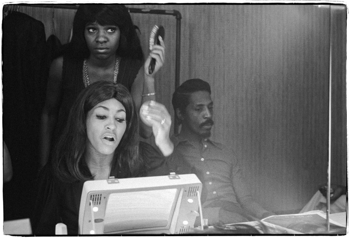 Glen Craig, Tina and Ike Turner Backstage, Tonight Show with Johnny Carson, November 23, 1970 Glen Craig, Tina and Ike Turner Backstage, Tonight Show with Johnny Carson, November 23, 1970