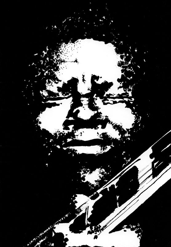 Glen Craig, BB King Kodalith Performance - Close up, LA Forum Glen Craig, BB King Kodalith Performance - Close up, LA Forum