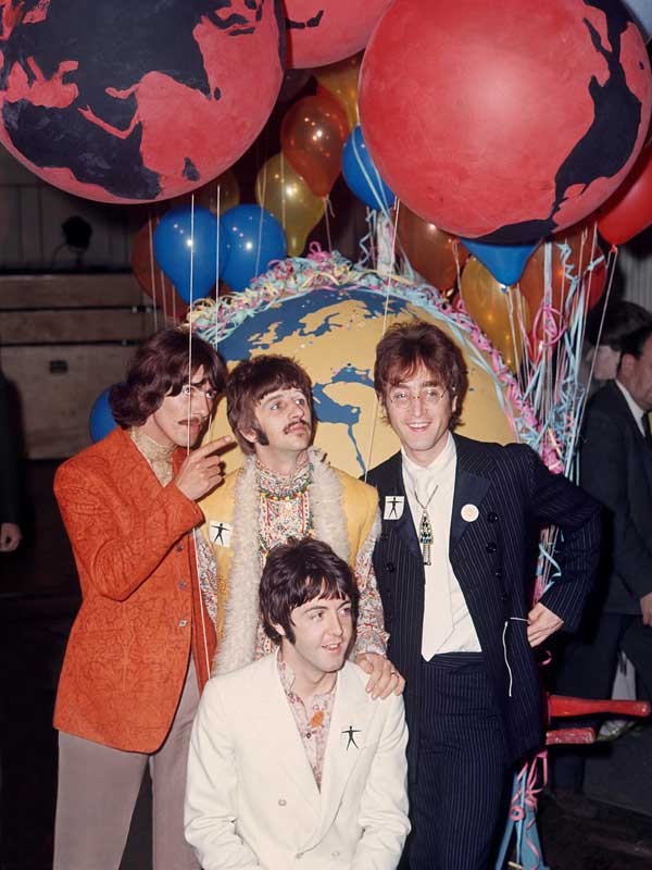Glen Craig, The Beatles Posing with Balloons, Glen Craig, The Beatles Posing with Balloons,