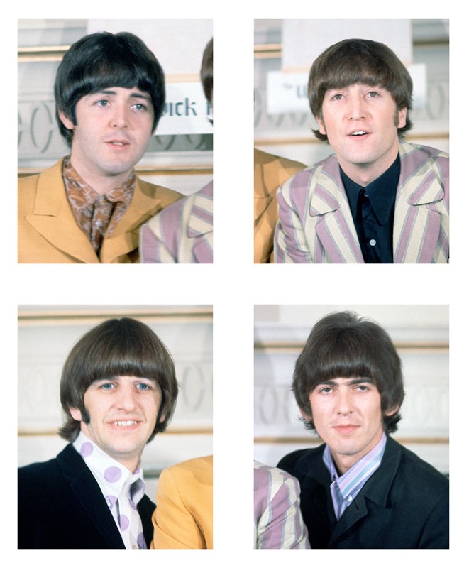 Glen Craig, The Beatles 4-Up Montage, Shea Stadium Concert Press Conference, New York Glen Craig, The Beatles 4-Up Montage, Shea Stadium Concert Press Conference, New York