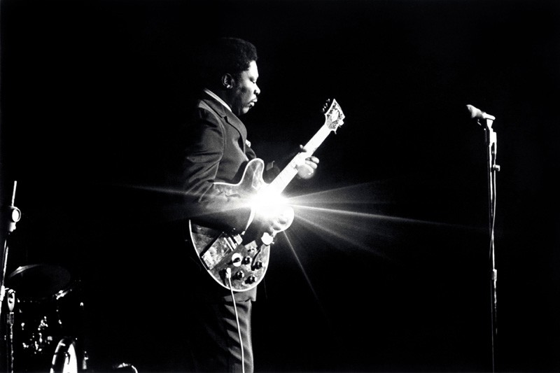 Glen Craig, BB King On Stage - Guitar Starlight, LA Forum Glen Craig, BB King On Stage - Guitar Starlight, LA Forum