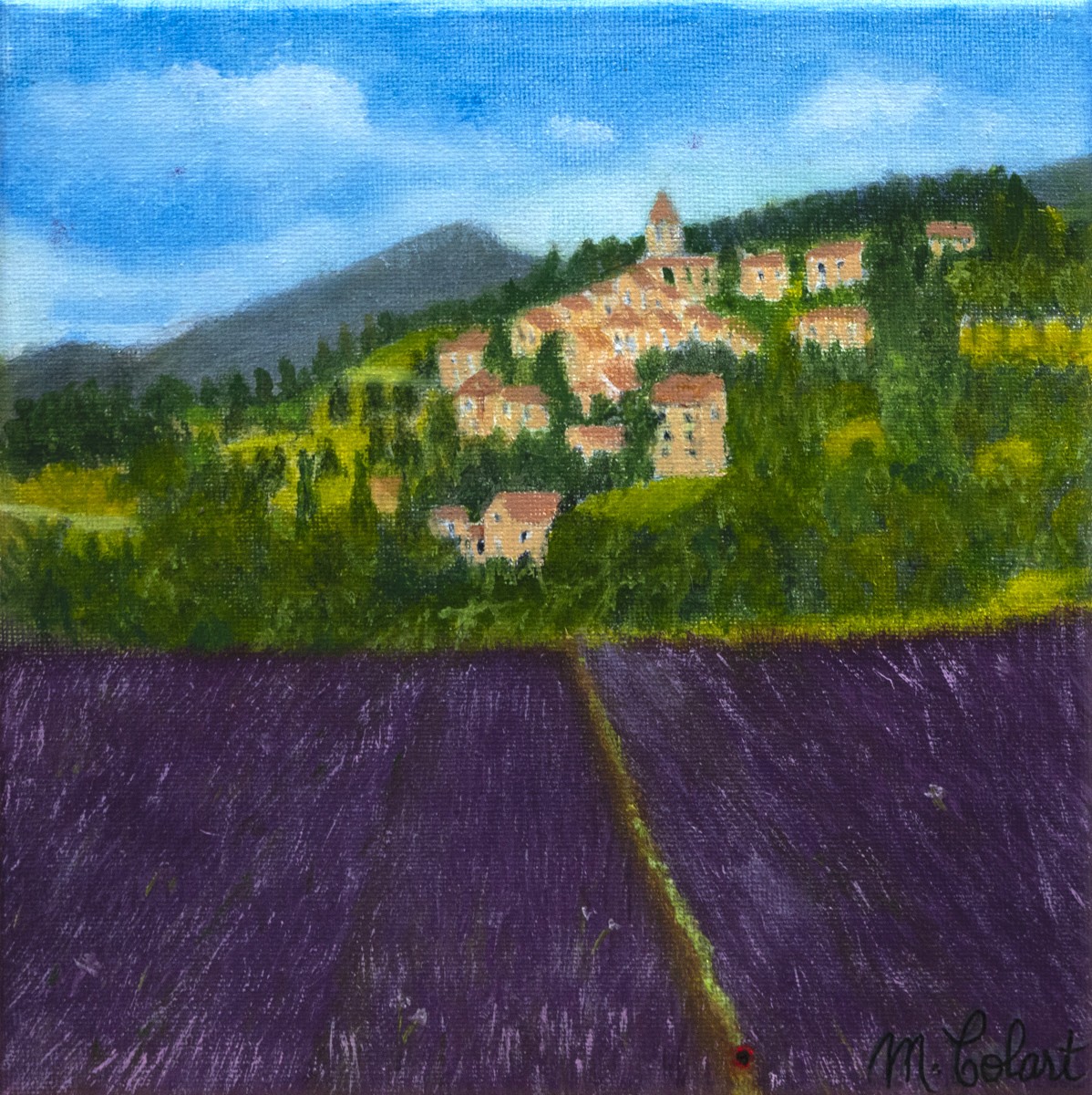 Myriam Colart, Lavandes en Provence - Paysage Myriam Colart, Lavandes en Provence - Paysage