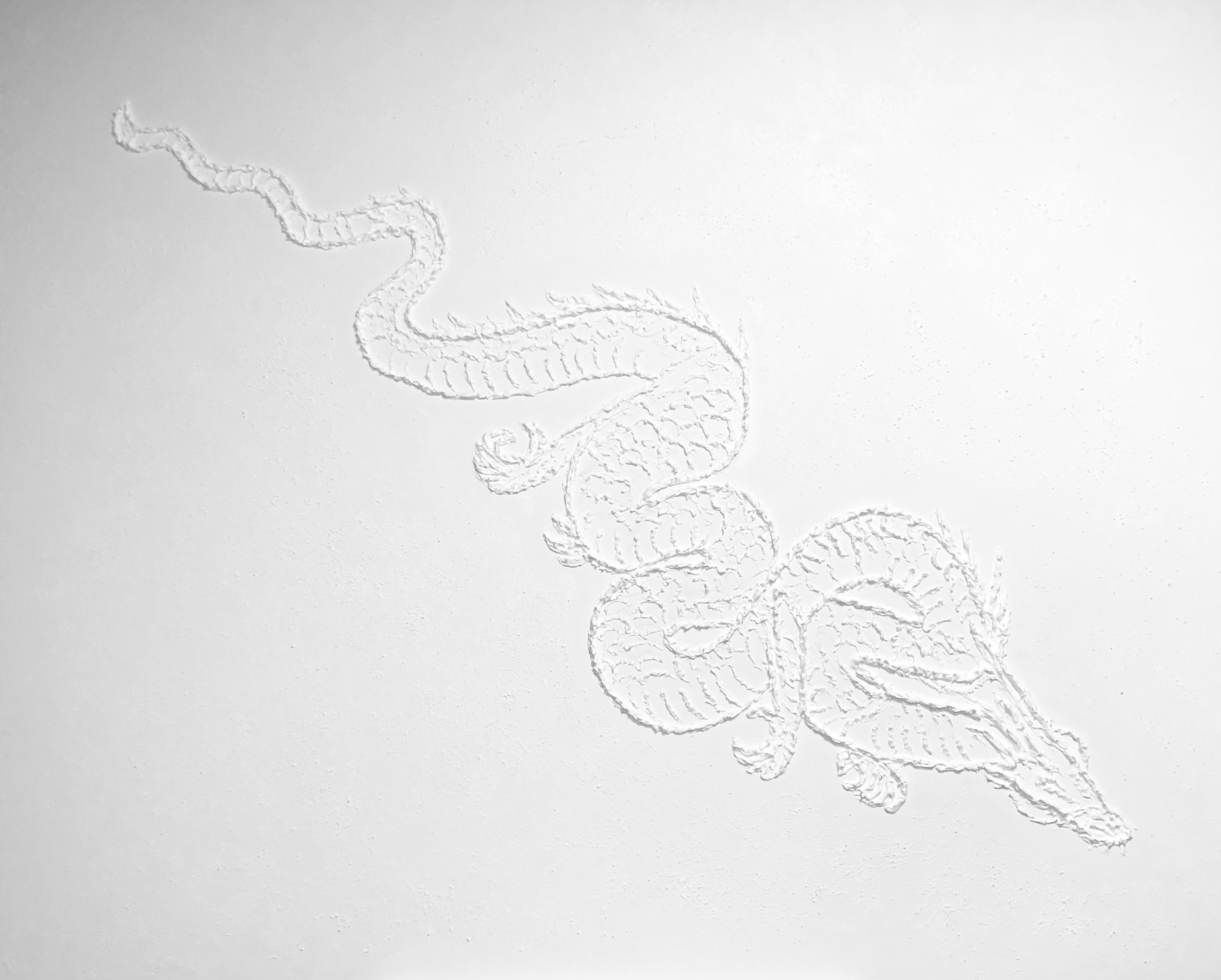 Nataliia Krykun, White dragon 3d Nataliia Krykun, White dragon 3d