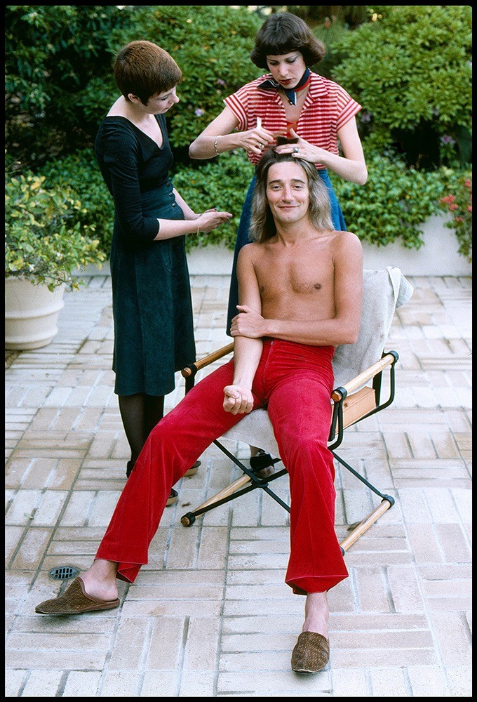 David Steen, Rod Stewart In Beverly Hills, Los Angeles, 1976 David Steen, Rod Stewart In Beverly Hills, Los Angeles, 1976