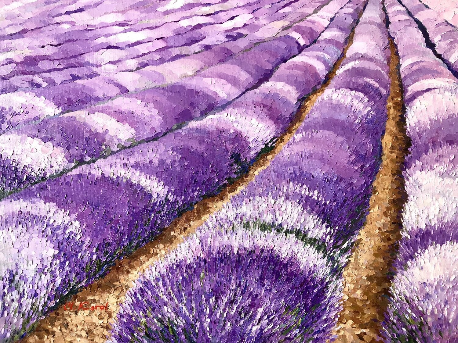 Ulyana Korol, Lavender infinity Ulyana Korol, Lavender infinity