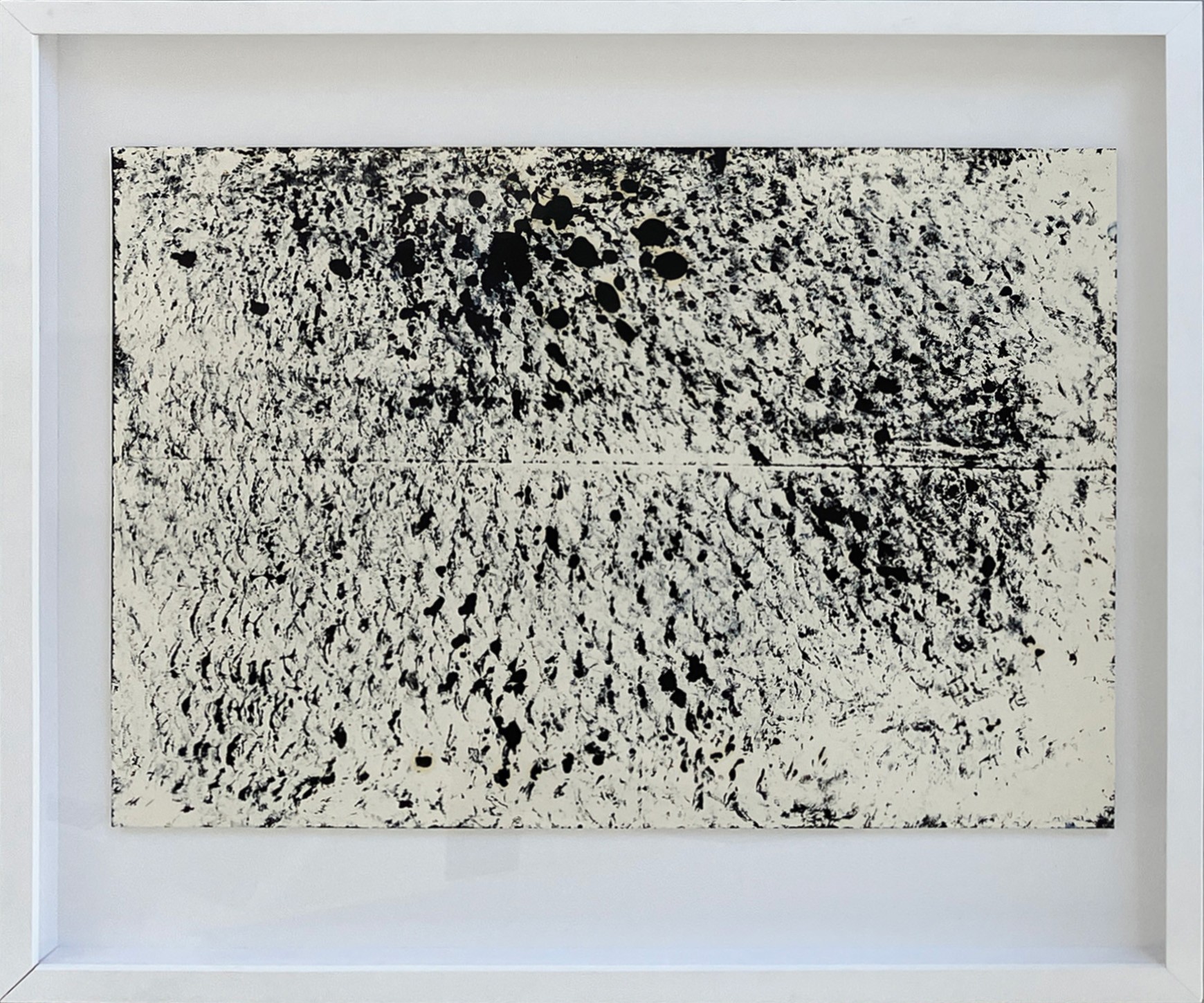 Clemens Wolf, Blue and White II, Expanded Metal Painting Clemens Wolf, Blue and White II, Expanded Metal Painting