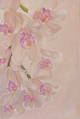 Gemälde, Gentle Orhids, Olga Volna