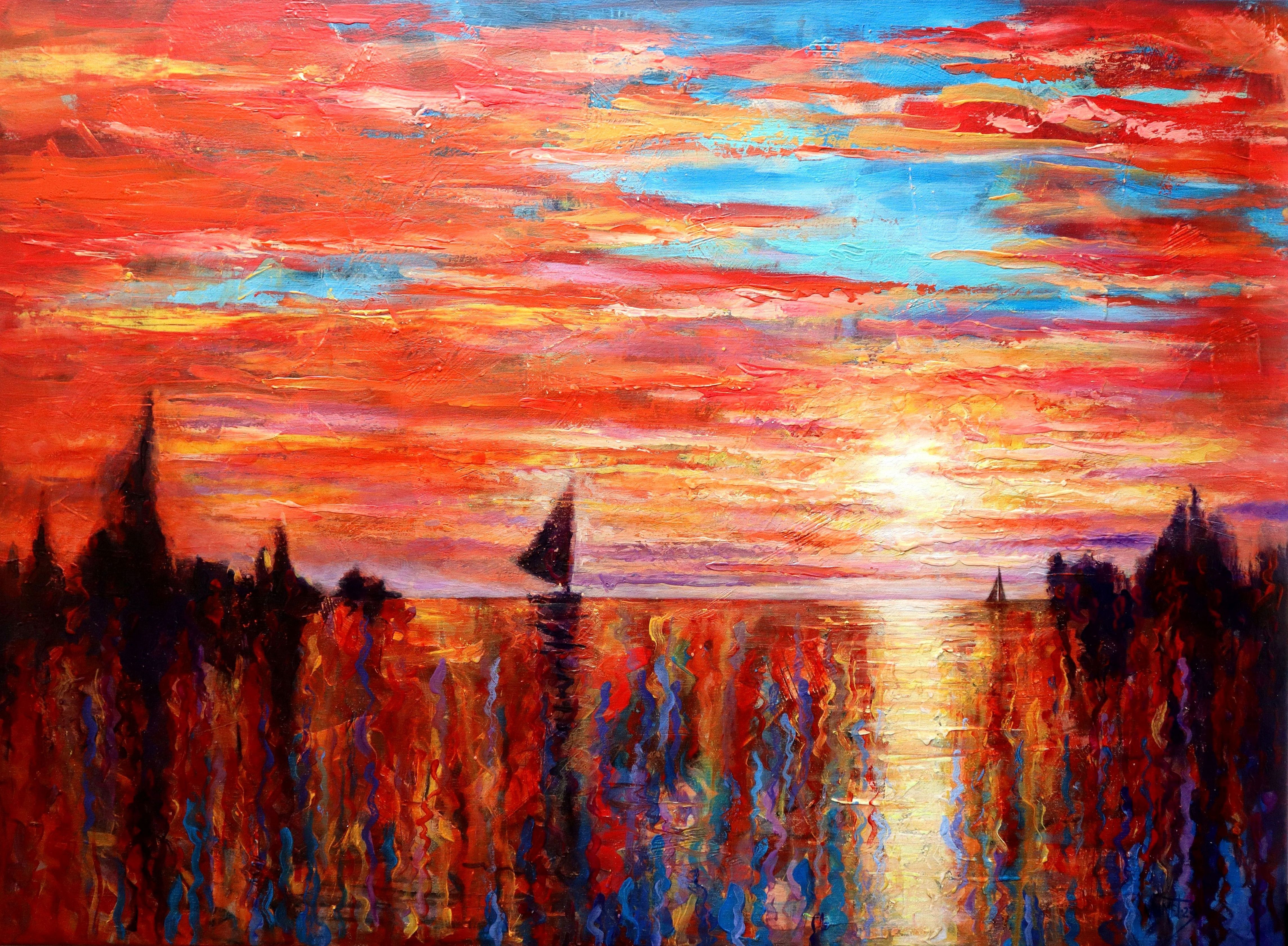 Rakhmet Redzhepov (Ramzi), Morning Walk on the Sea Rakhmet Redzhepov (Ramzi), Morning Walk on the Sea