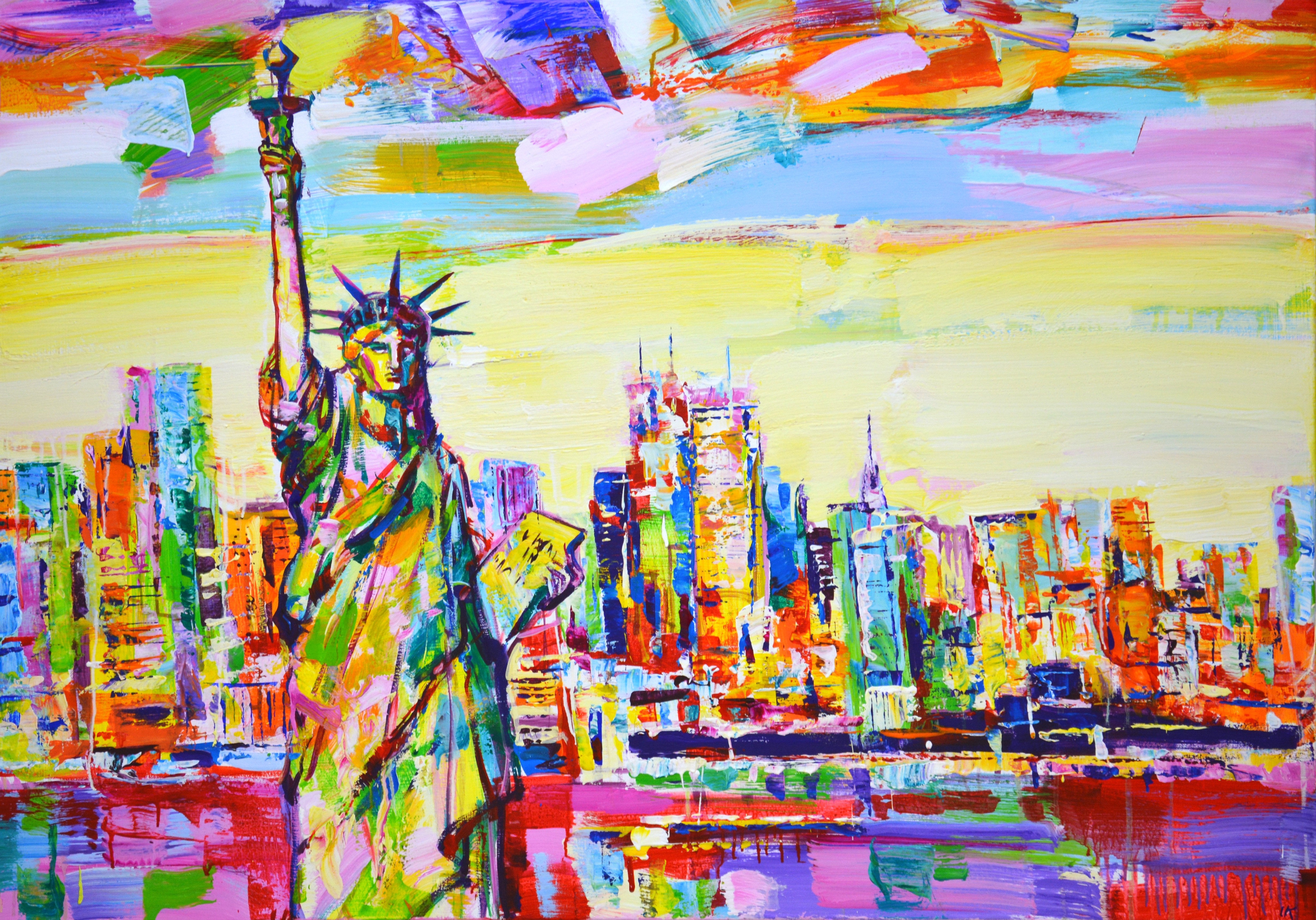 Iryna Kastsova, New York. Statue of Liberty. Iryna Kastsova, New York. Statue of Liberty.