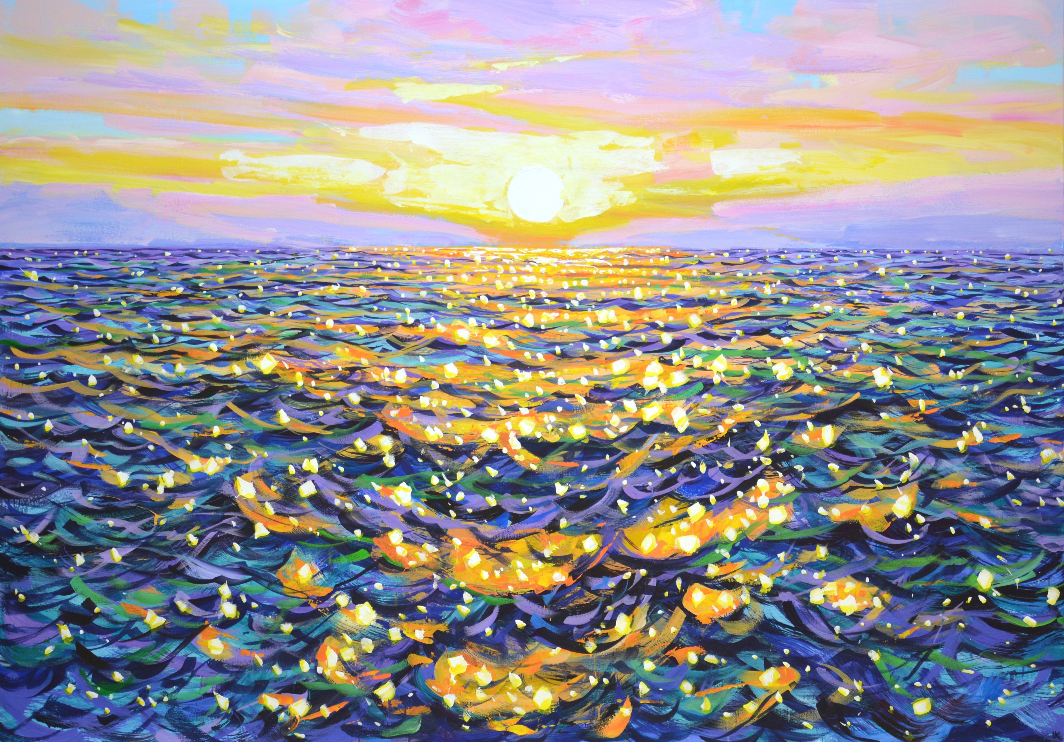 Iryna Kastsova, Ocean. Sunset 6. Iryna Kastsova, Ocean. Sunset 6.