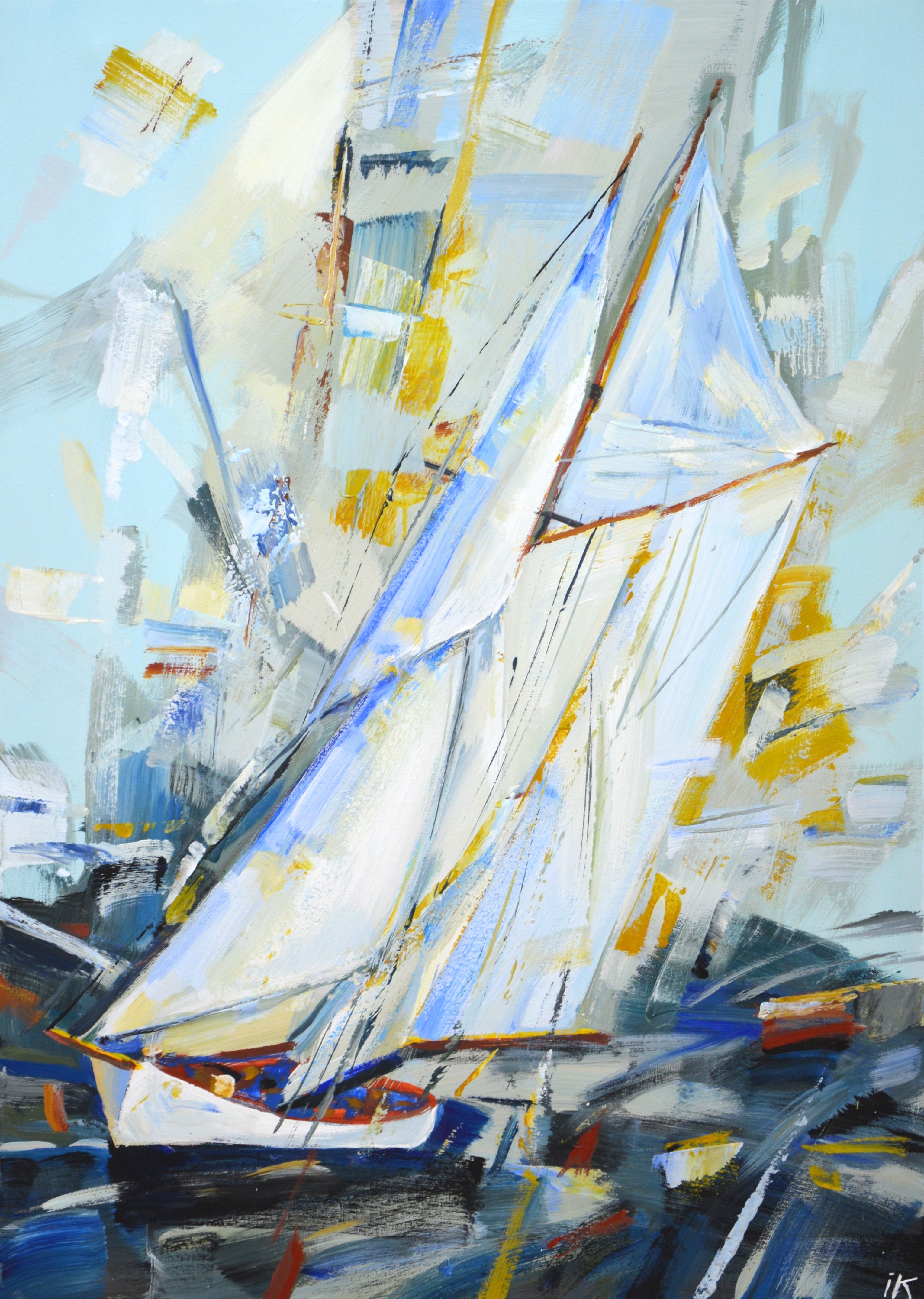 Iryna Kastsova, Silver sails Iryna Kastsova, Silver sails