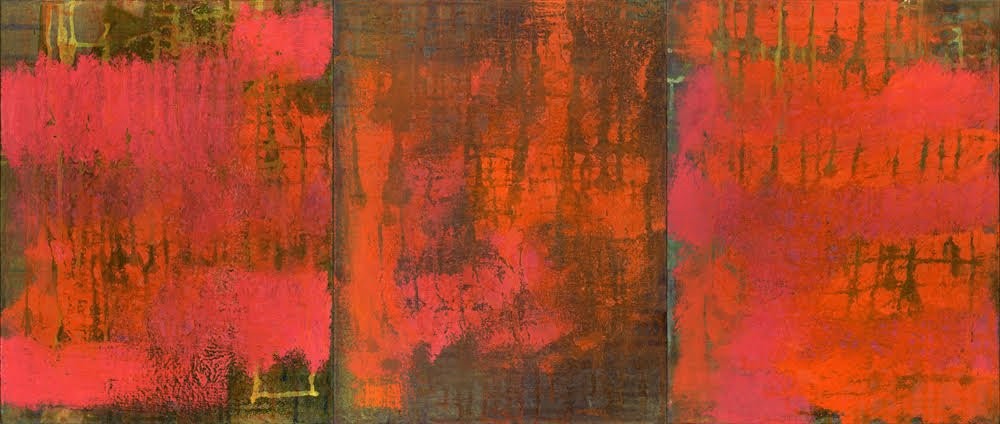 Yari Ostovany, The Blind Poet, Triptych Yari Ostovany, The Blind Poet, Triptych