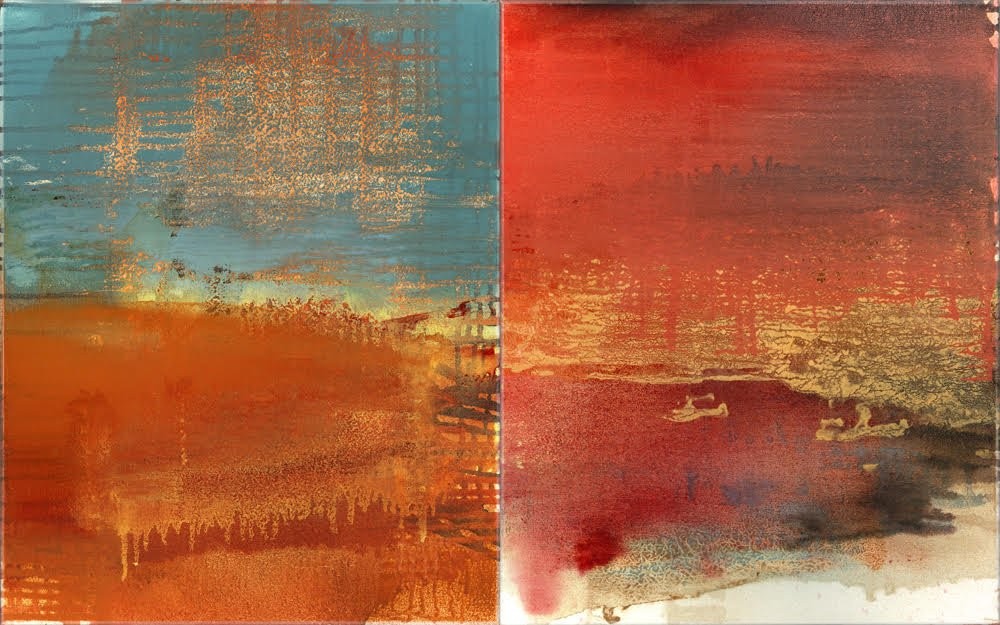 Yari Ostovany, Orpheus III, Diptych Yari Ostovany, Orpheus III, Diptych