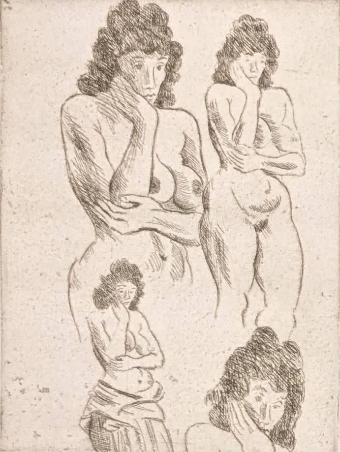 Raphael Soyer, Study I Raphael Soyer, Study I