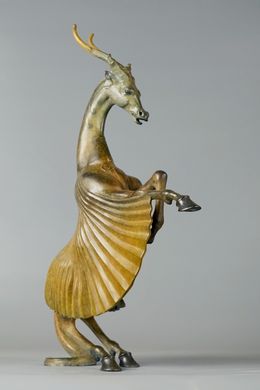 Sculpture, Outstanding (Gold), Zhao Yongchang