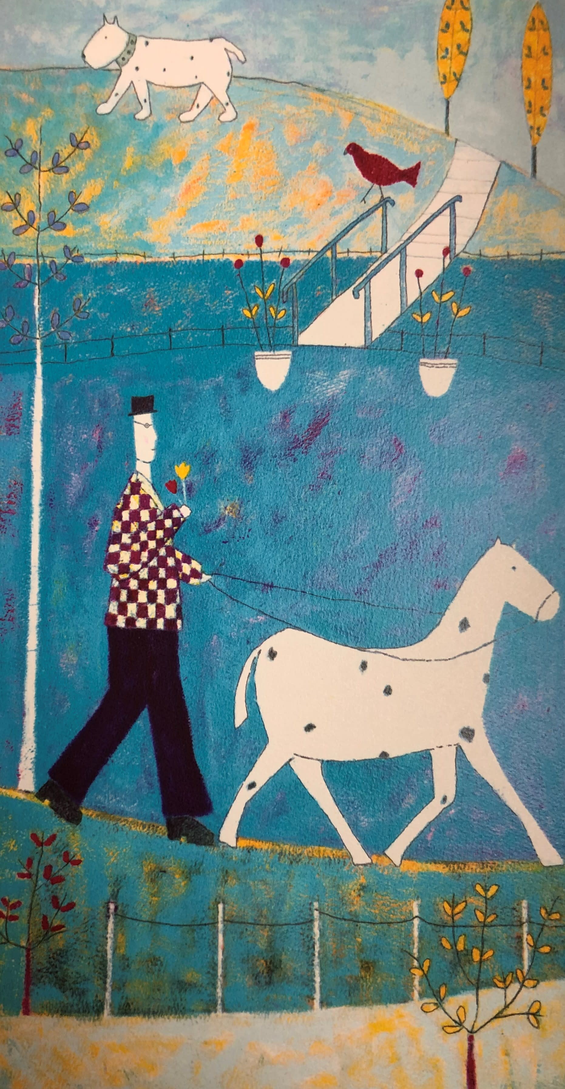 Annora Spence, Walking the Horse Annora Spence, Walking the Horse