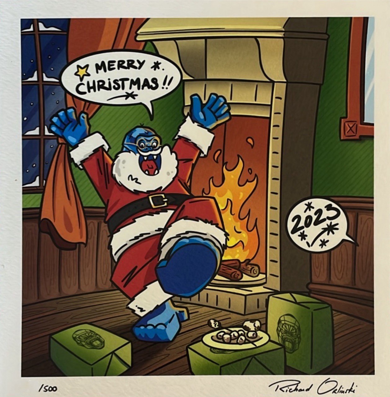 Richard Orlinski, Merry christmas Richard Orlinski, Merry christmas