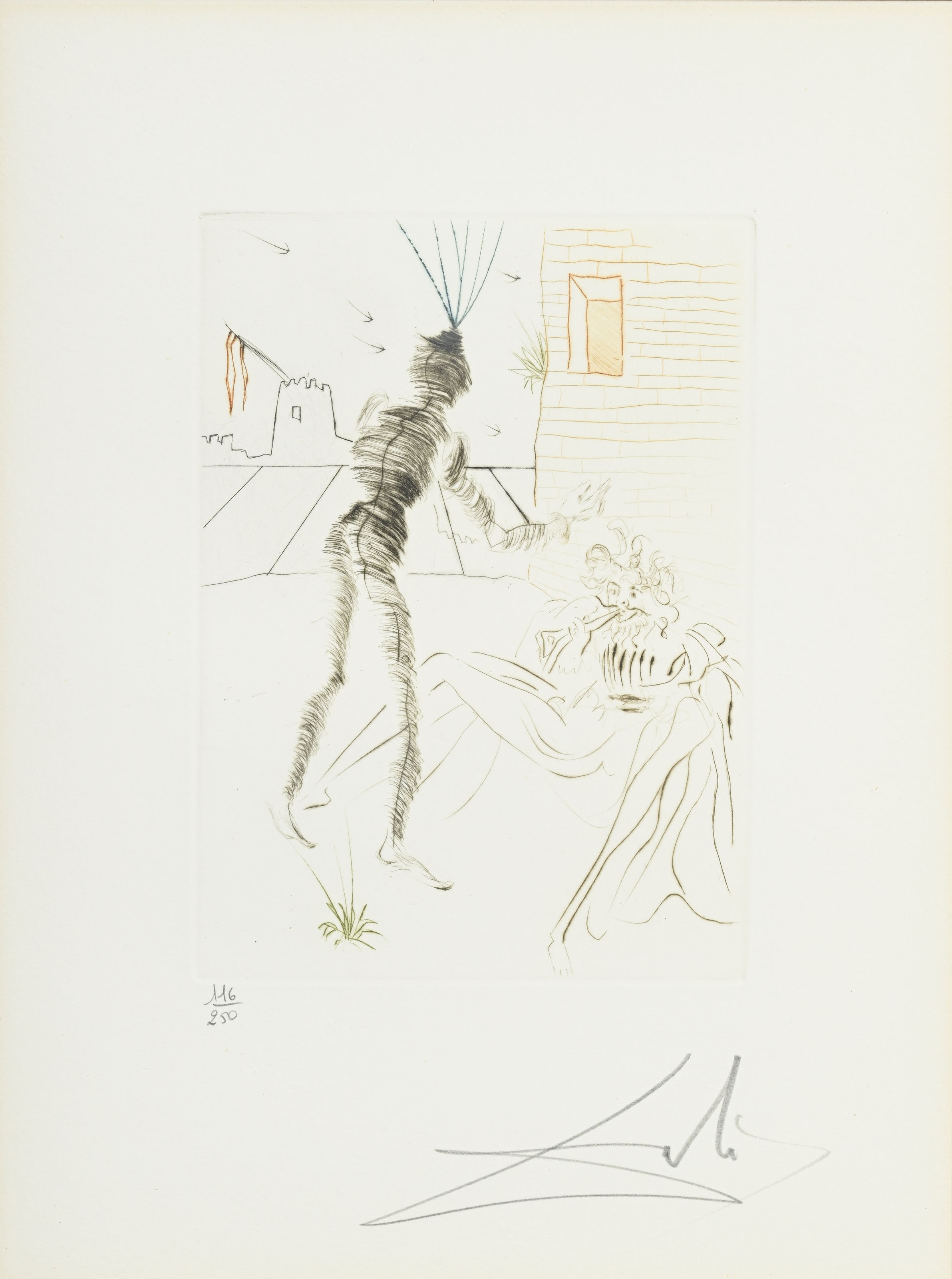 Salvador Dali, The Two Gentlemen of Verona Salvador Dali, The Two Gentlemen of Verona
