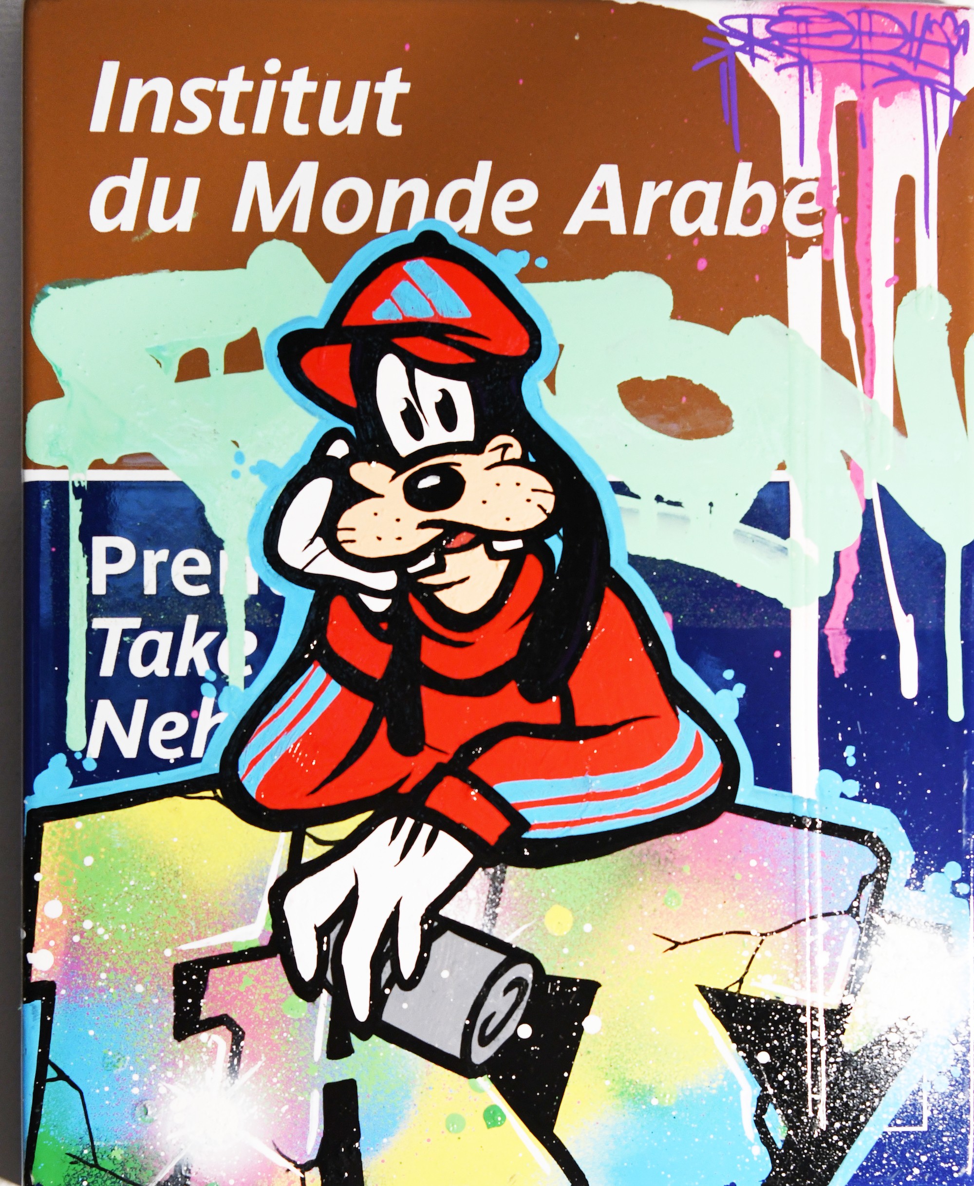 Fat, Goofy à L'institut du Monde Arabe Fat, Goofy à L'institut du Monde Arabe