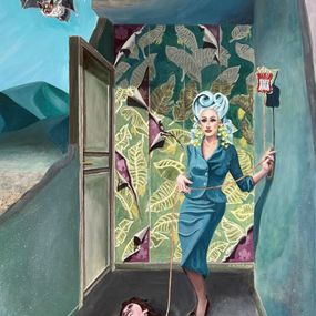 Gemälde, Le conte du Papillon (Memento mori 2), Céline Achour