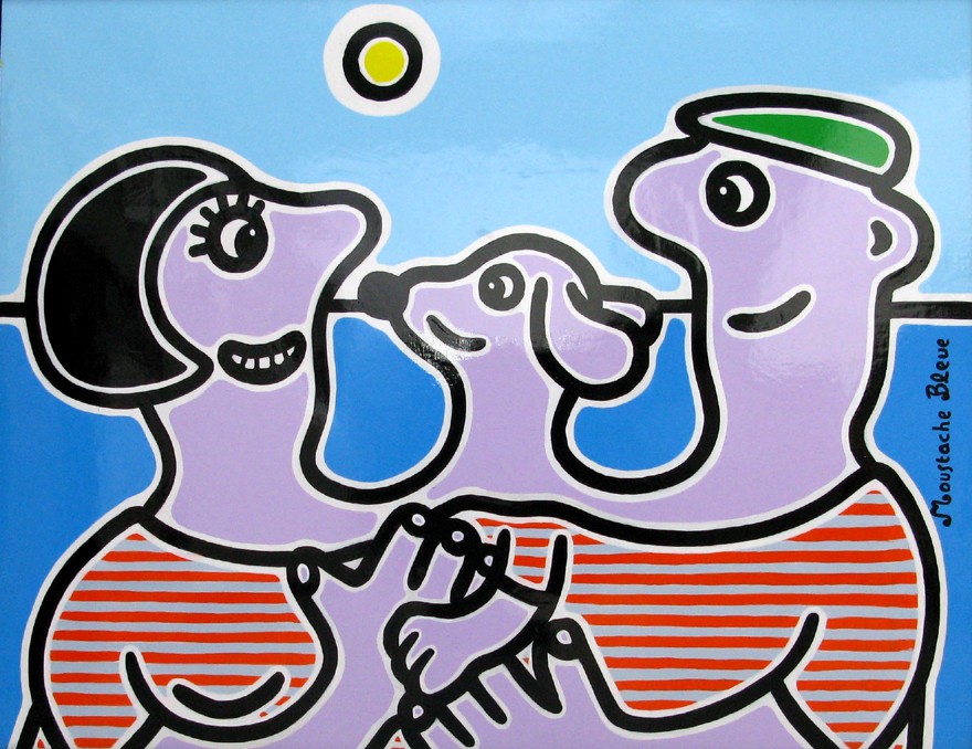 Moustache Bleue, Sans titre Moustache Bleue, Sans titre