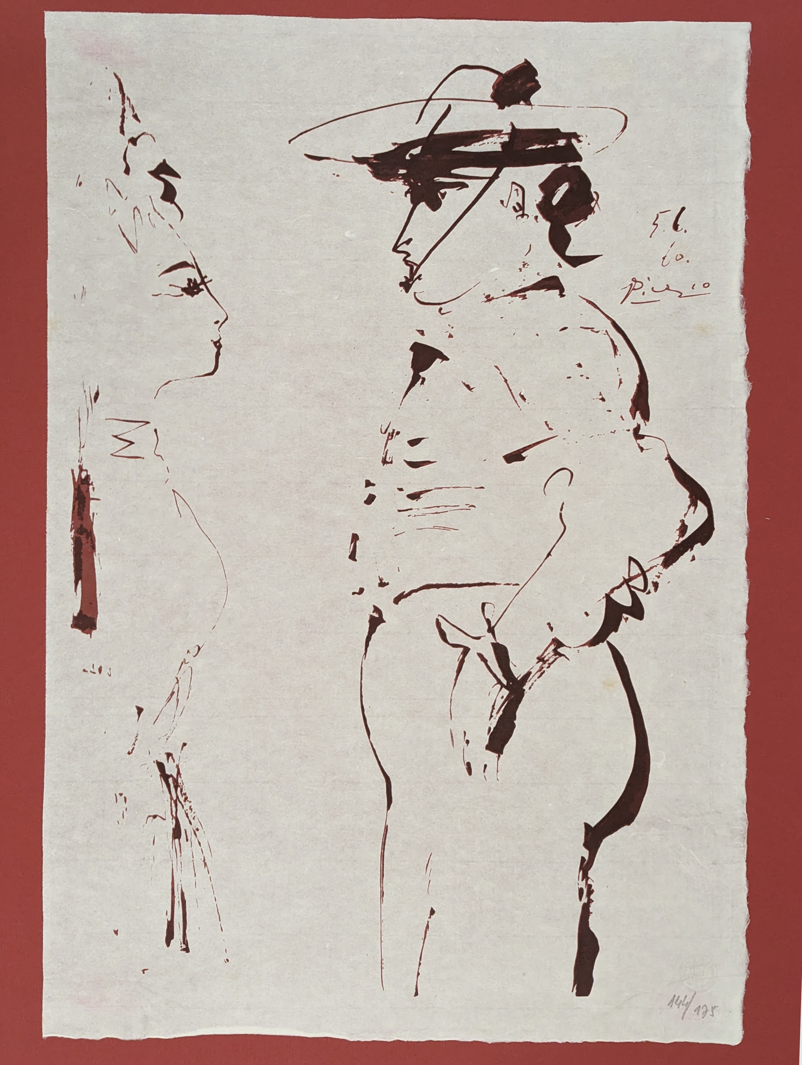 Pablo Picasso, Picador et femme Pablo Picasso, Picador et femme