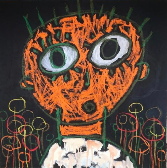 Gabo Mendoza, Orange Face Child Gabo Mendoza, Orange Face Child