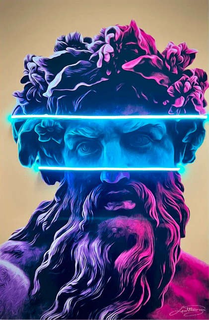 Led Mansion, Zeus Pop Blue Band Led Mansion, Zeus Pop Blue Band