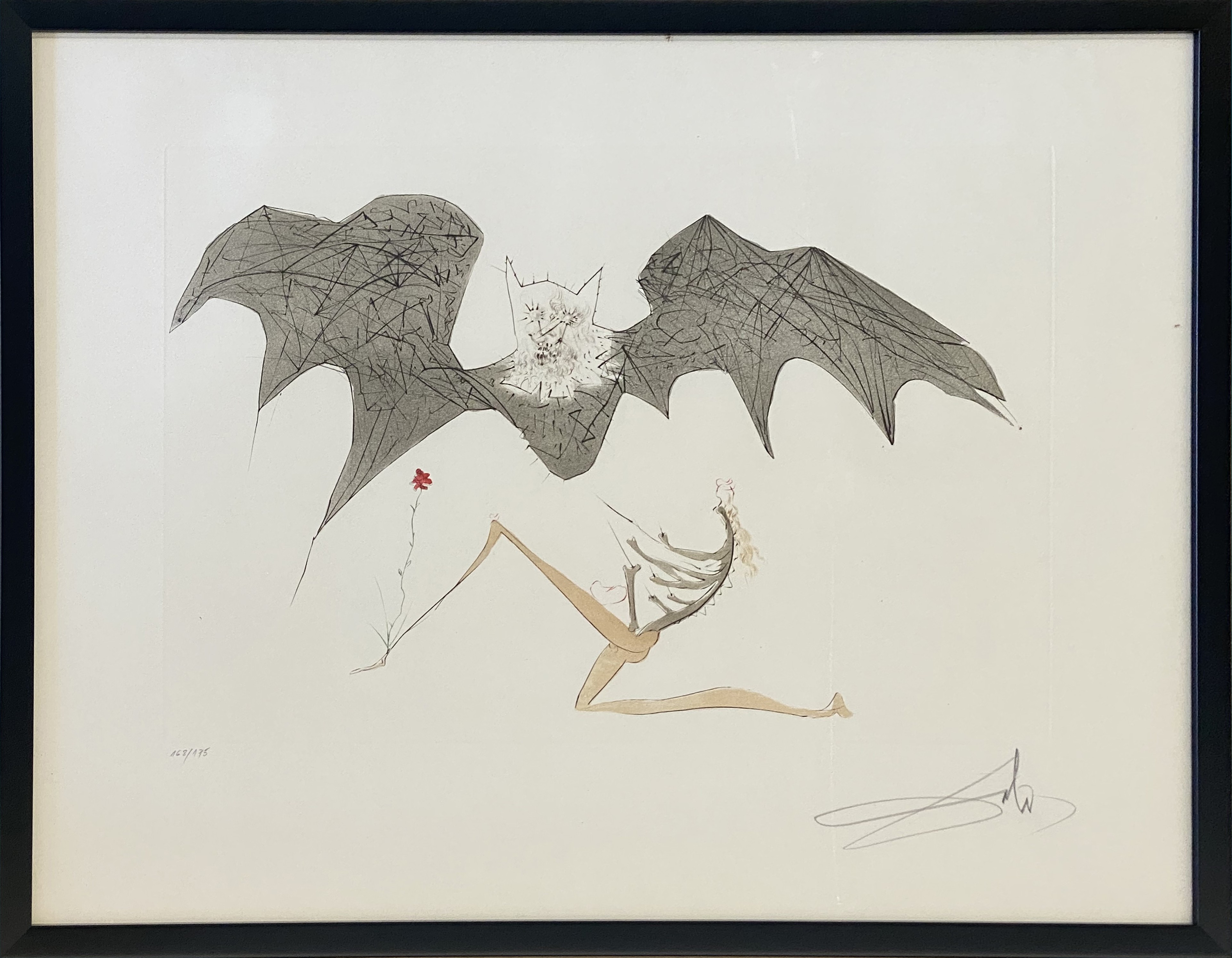 Salvador Dali, L'Ange de la Melancolie from the Aurelia Suite (Angel of Melancholy) Salvador Dali, L'Ange de la Melancolie from the Aurelia Suite (Angel of Melancholy)