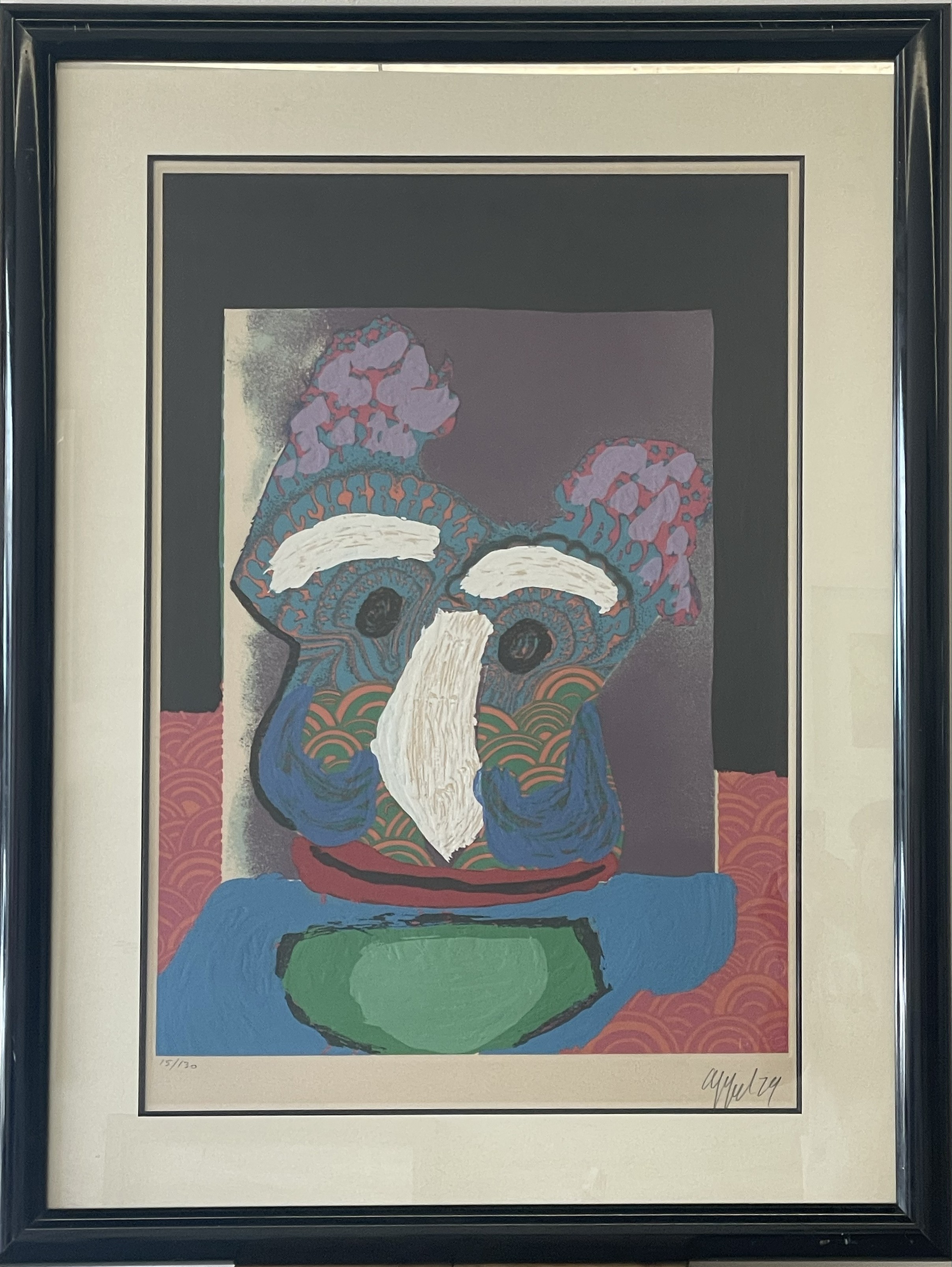 Karel Appel, Purple Owl Karel Appel, Purple Owl