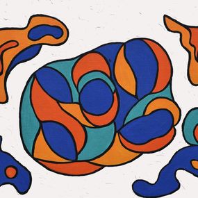 Peinture, Iminent eclosion, Dominique Joyeux