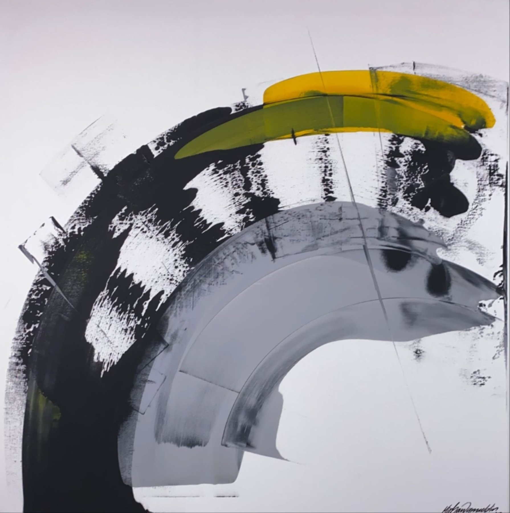 Parscha Mirghawameddin, Abstract N°4111 - XXL Parscha Mirghawameddin, Abstract N°4111 - XXL