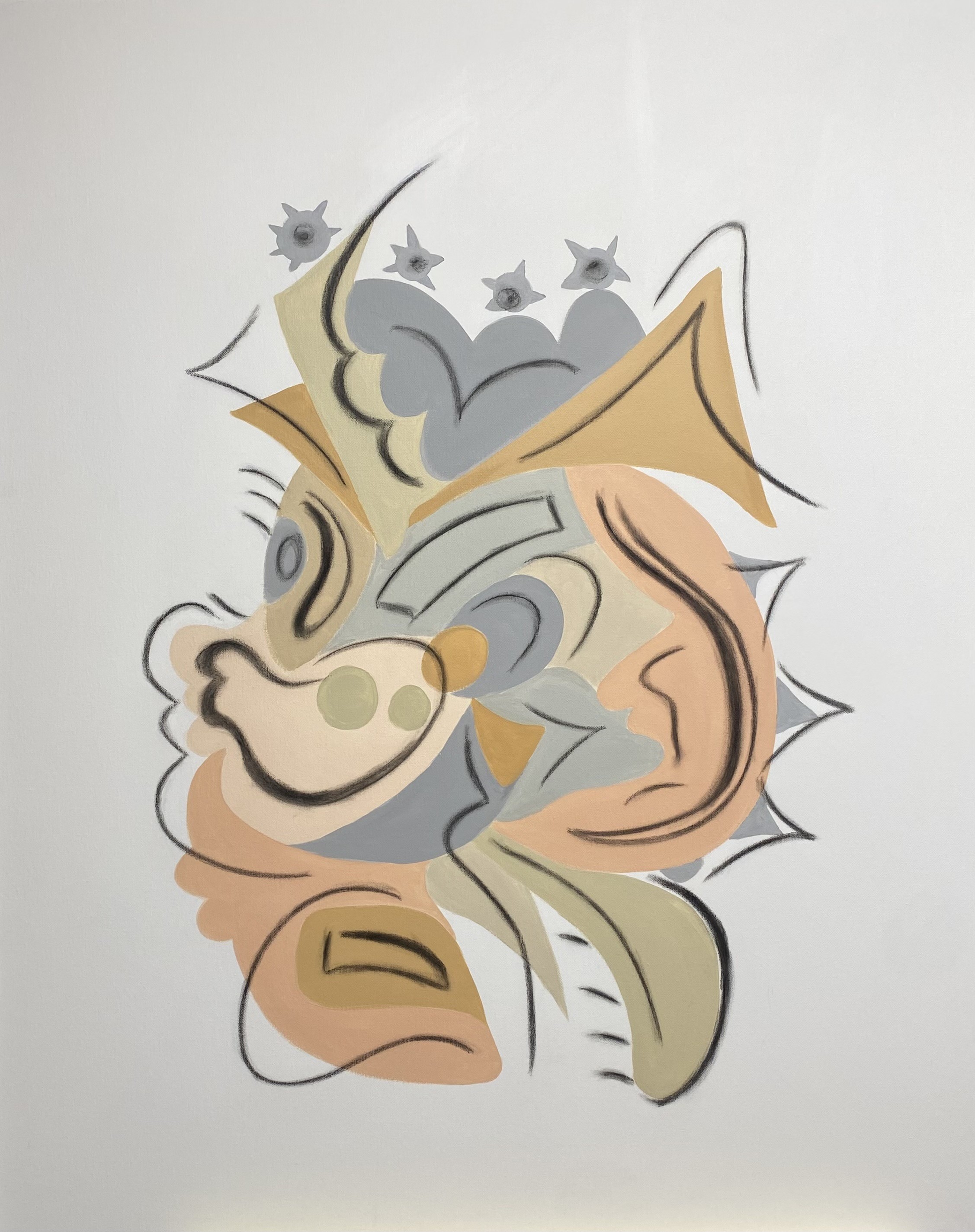Nataliia Krykun, Beginning - cubism, geometry figurative Nataliia Krykun, Beginning - cubism, geometry figurative