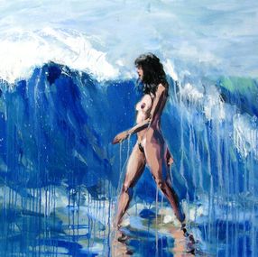 Gemälde, La vague, Olena Siniuhina